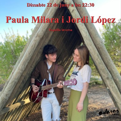 <bound method DexterityContent.Title of <Event at /fs-paeria/paeria/es/actualidad/agenda/concierto-paula-milara-y-jordi-lopez>>.