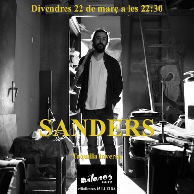 <bound method DexterityContent.Title of <Event at /fs-paeria/paeria/es/actualidad/agenda/concierto-sanders>>.