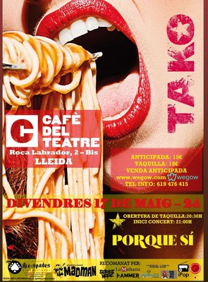 <bound method DexterityContent.Title of <Event at /fs-paeria/paeria/es/actualidad/agenda/concierto-tako>>.