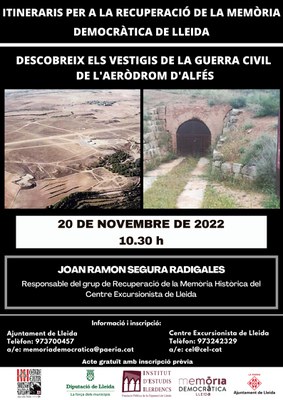 <bound method DexterityContent.Title of <Event at /fs-paeria/paeria/es/actualidad/agenda/descubre-los-vestigos-de-la-guerra-civil-del-aerodromo-de-alfes>>.