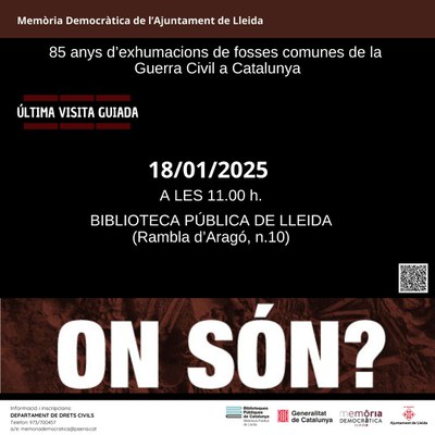 <bound method DexterityContent.Title of <Event at /fs-paeria/paeria/es/actualidad/agenda/donde-estan-85-anos-de-exhumaciones-de-fosas-comunes-de-la-guerra-civil-en-cataluna>>.