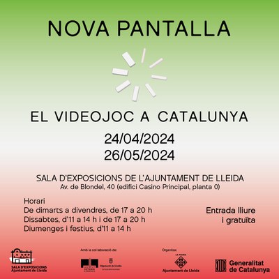 Cartel Nova Pantalla.