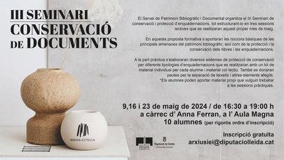 <bound method DexterityContent.Title of <Event at /fs-paeria/paeria/es/actualidad/agenda/iii-seminario-de-conservacion-de-documentos>>.