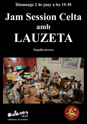 <bound method DexterityContent.Title of <Event at /fs-paeria/paeria/es/actualidad/agenda/jam-session-celta-con-lauzeta>>.