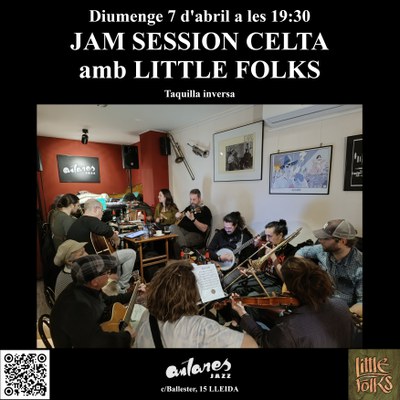 <bound method DexterityContent.Title of <Event at /fs-paeria/paeria/es/actualidad/agenda/jam-session-celta-con-little-folks-1>>.