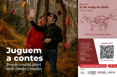 <bound method DexterityContent.Title of <Event at /fs-paeria/paeria/es/actualidad/agenda/jugamos-a-cuentos-proceso-creativo-abierto-con-tombs-creatius>>.