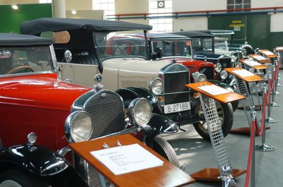Exposición de vehículos antiguos..
