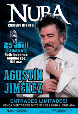 <bound method DexterityContent.Title of <Event at /fs-paeria/paeria/es/actualidad/agenda/noche-de-comedia-con-agustin-jimenez>>.