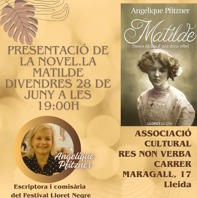 <bound method DexterityContent.Title of <Event at /fs-paeria/paeria/es/actualidad/agenda/presentacion-de-la-novela-matilde>>.