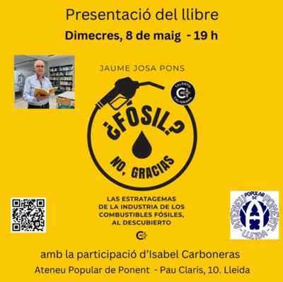 <bound method DexterityContent.Title of <Event at /fs-paeria/paeria/es/actualidad/agenda/presentacion-del-libro-fosil-no-gracias>>.