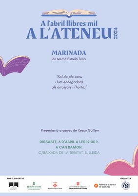 <bound method DexterityContent.Title of <Event at /fs-paeria/paeria/es/actualidad/agenda/presentacion-del-poemario-marinada-1>>.