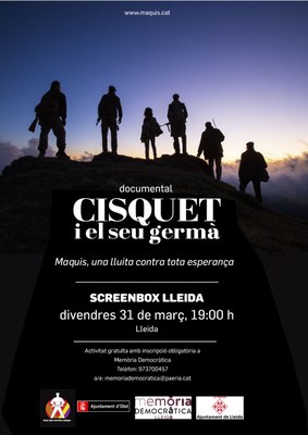 <bound method DexterityContent.Title of <Event at /fs-paeria/paeria/es/actualidad/agenda/proyeccion-del-documental-201ccisquet-y-su-hermano201d>>.