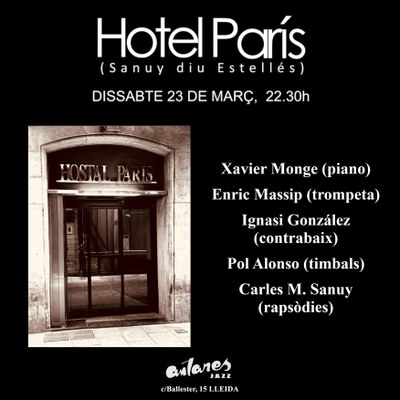 <bound method DexterityContent.Title of <Event at /fs-paeria/paeria/es/actualidad/agenda/recital-poetico-y-concierto-hotel-paris>>.