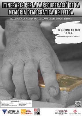 <bound method DexterityContent.Title of <Event at /fs-paeria/paeria/es/actualidad/agenda/ruta-para-la-limpieza-de-los-adoquines-stolpersteine-de-la-ciudad-de-lleida>>.