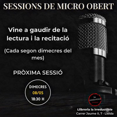 <bound method DexterityContent.Title of <Event at /fs-paeria/paeria/es/actualidad/agenda/sesion-de-micro-abierto>>.