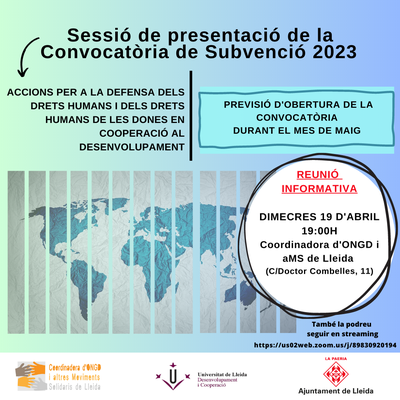 <bound method DexterityContent.Title of <Event at /fs-paeria/paeria/es/actualidad/agenda/sesion-de-presentacion-de-la-convocatoria-de-subvencion-en-cooperacion-2023>>.