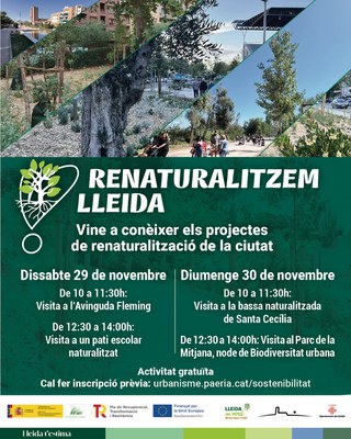 <bound method DexterityContent.Title of <Event at /fs-paeria/paeria/es/actualidad/agenda/visitas-a-los-espacios-renaturalizados-de-lleida-2>>.