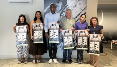 Presentación del 20 Cinemón, con el lema "Un mundo en conflicto", este martes, en Mercolleida..