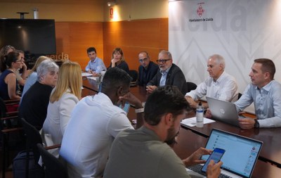 Constitución de la Junta de Gobierno Local, este martes, en Paeria..