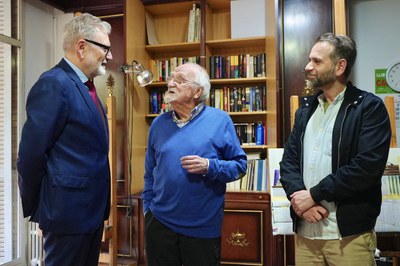 El artista leridano Joaquín Ureña, pregonero de la Fiesta Mayor de Lleida 2024.