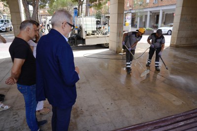 La campaña Barri a Barri actúa este martes y miércoles en el Secà de Sant Pere..