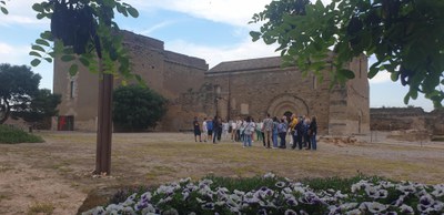 Imagen de archivo de una visita al Castillo de Templarios..