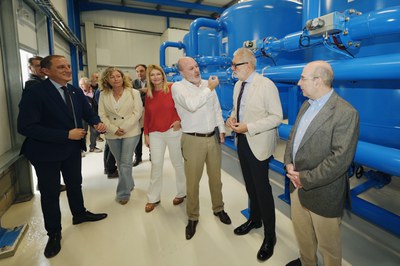El Polígono Industrial El Segre estrena una potabilizadora que proveerá a 228 empresas..