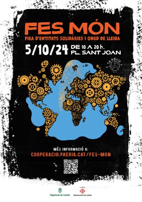 Cartel de la I Feria de Entidades Fez Mundo.