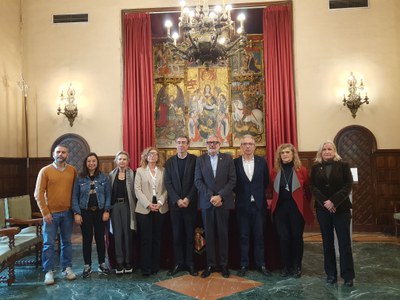 Frente común de la Paeria y la UdL para impulsar la marca “Lleida, ciudad universitaria”..