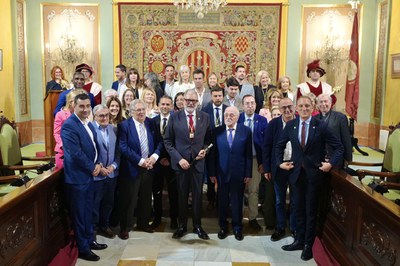 Pregón oficial de la Festa Major de Lleida, a cargo del artista leridano Joaquín Ureña..
