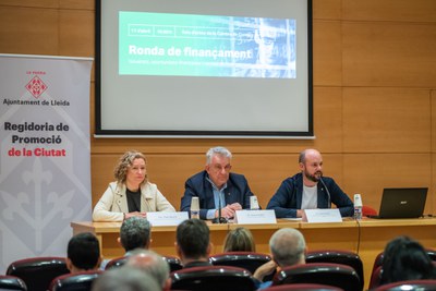 Jornada este miércoles en la Cámara de Comercio de Lleida para informar sobre soluciones de financiación en proyectos empresariales..