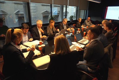 La reunión de la comisión ha tenido lugar esta mañana en la concejalía.