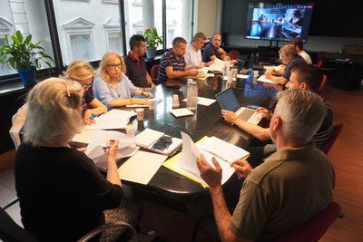 La reunión de la comisión se ha celebrado esta mañana en la concejalía.