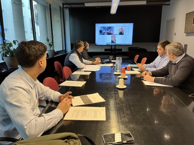 La reunión del patronato de la Fundación de hoy.