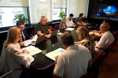 La reunión del Patronato de la Fundación del Paisaje ha tenido lugar hoy.