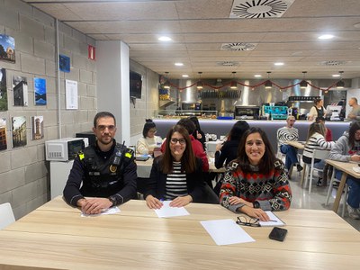 El jurado del Ilerna Challenge a punto de deliberar.