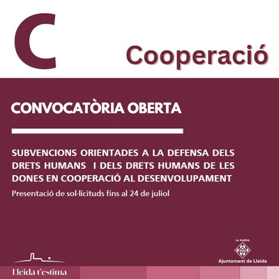 La Paeria abre la convocatoria para proyectos de cooperación con una partida de 175.000 euros.