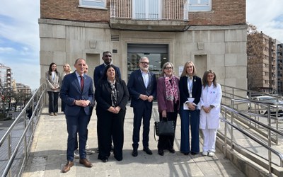 Acto inaugural de la remodelación y ampliación del CUAP de Prat de la Riba..