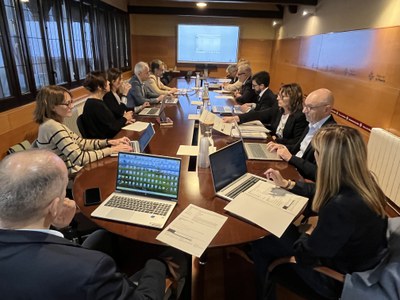La reunión del comité estratégico de la vivienda ha tenido lugar esta mañana en la Paeria.
