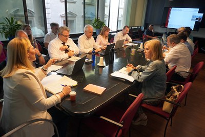 La reunión de la comisión ha tenido lugar esta mañana en la concejalía.