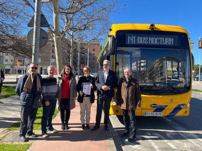 El Ayuntamiento de Lleida pondrá en marcha este sábado la nueva línea de bus nocturno N1, una medida que da respuesta a una demanda ciudadana y que consolida la apuesta municipal por una movilidad más segura y sostenible.