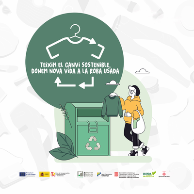 Imagen de la nueva campaña de concienciación por la recogida selectiva y el reciclaje, centrada en este caso en los residuos textiles usados.