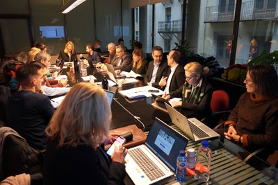 La reunión de la comisión ha tenido lugar esta mañana en la concejalía.