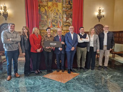 ©Ajuntament de Lleida - La Paeria renueva los acuerdos con los principales entes de dinamización turística de la ciudad.