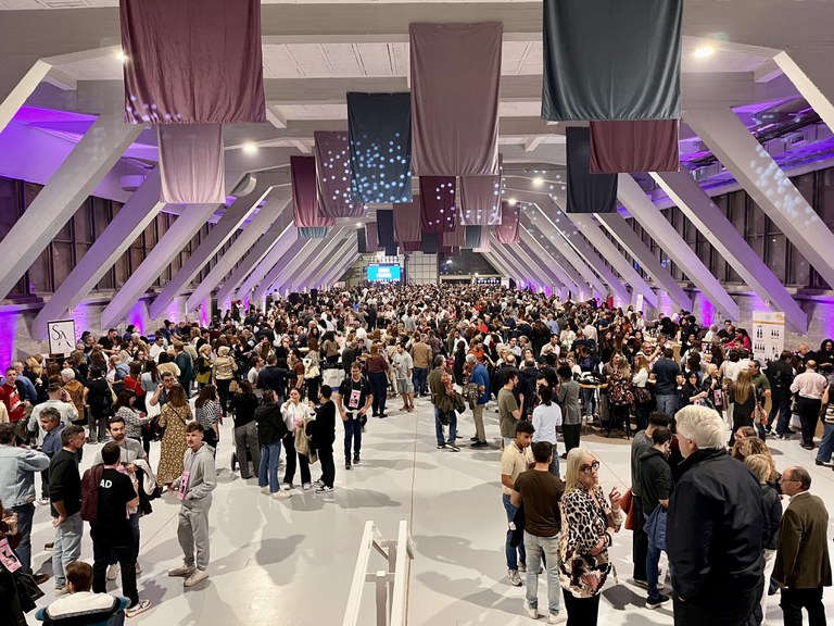 Récord de participación en la XIV Fiesta del Vino de Lleida en el Palau de Vidre