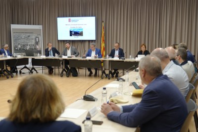 La reunión ha tenido lugar en la Diputació de Lleida.