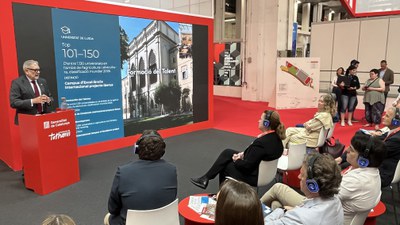 El alcalde Fèlix Larrosa, ha reafirmado hoy el posicionamiento de Lleida como segunda capital catalana en el 28 Salón Internacional de la Logística (SIL).