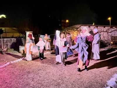 Esta 54 edición ha contado con la participación de más de 90 figurantes, de los cuales 20 forman parte de la agrupación teatral Mangraners en Escena.