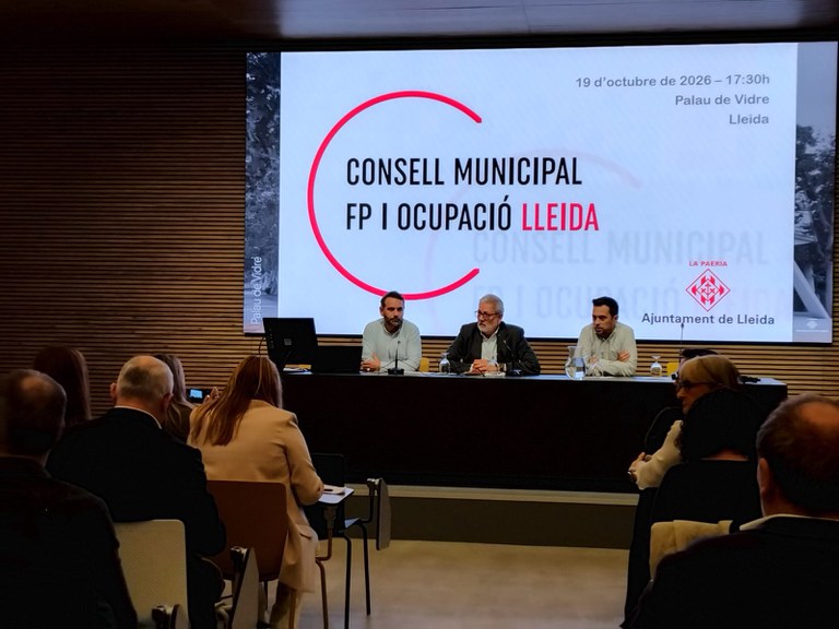 Lleida impulsa la conexión entre formación y empleo para mejorar oportunidades laborales