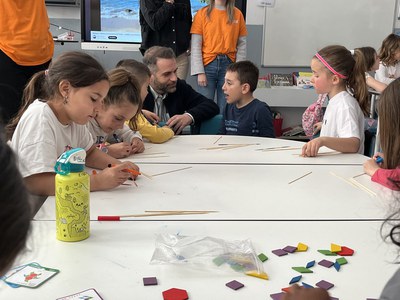 Imagen de archivo de los Casals de Semana Santa de 2025..